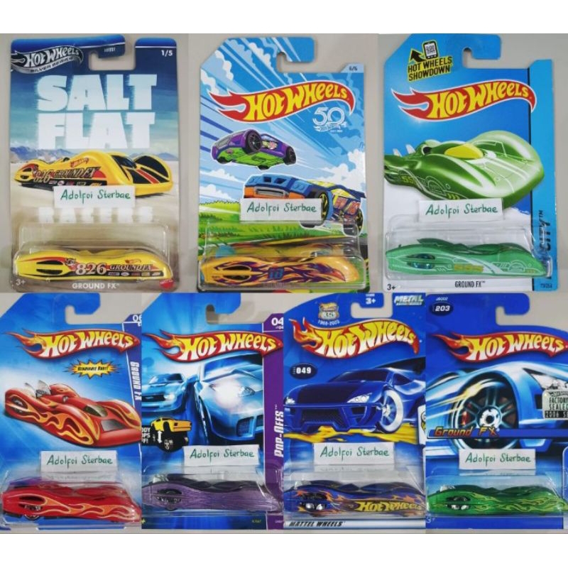 hotwheels hot wheels ground fx hw city 2003 first editions body pops off pop offs removable body hw 