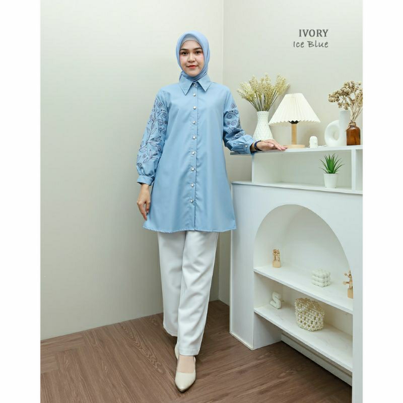 Ivory Tunik by Hijab Mamah Icis