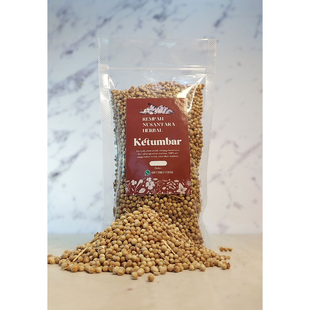 

Ketumbar Tumbar Hitam 100 Gr Organik Untuk Herbal Tanpa Pemutih