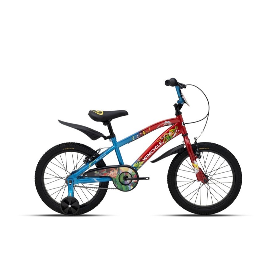 Sepeda Anak BMX 18 Inch Wimcycle Dragster Oki Nirmala 18 | Sepeda Anaka BMX Dengan Roda Bantu