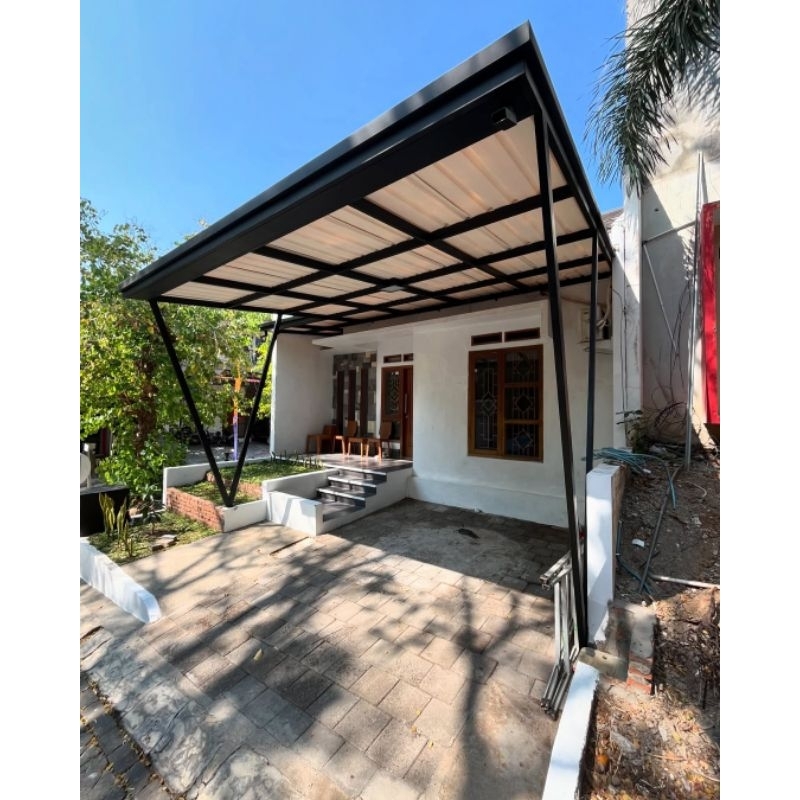Kanopi alderon dobel layer//twinwall