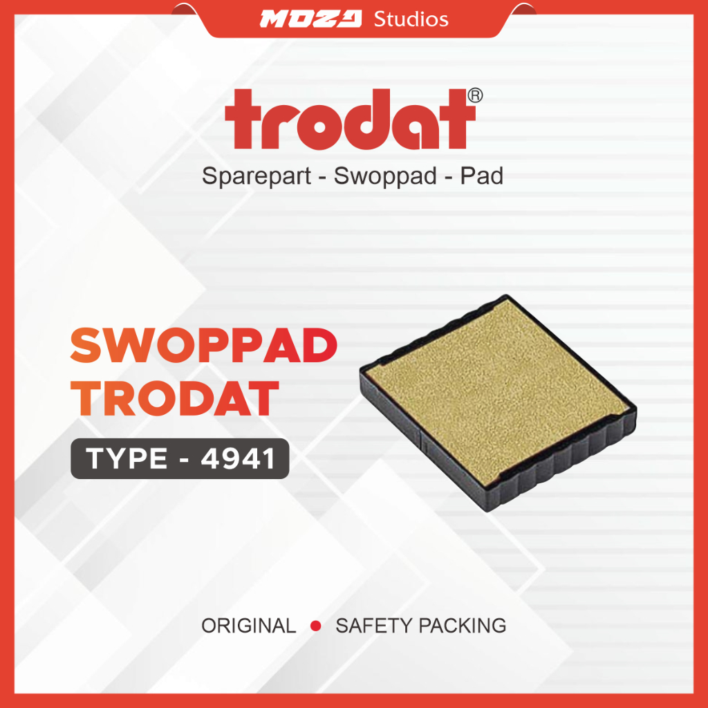 

Swop Pad TRODAT 4750/4941 - Bantalan Ukuran 41mm x 22mm