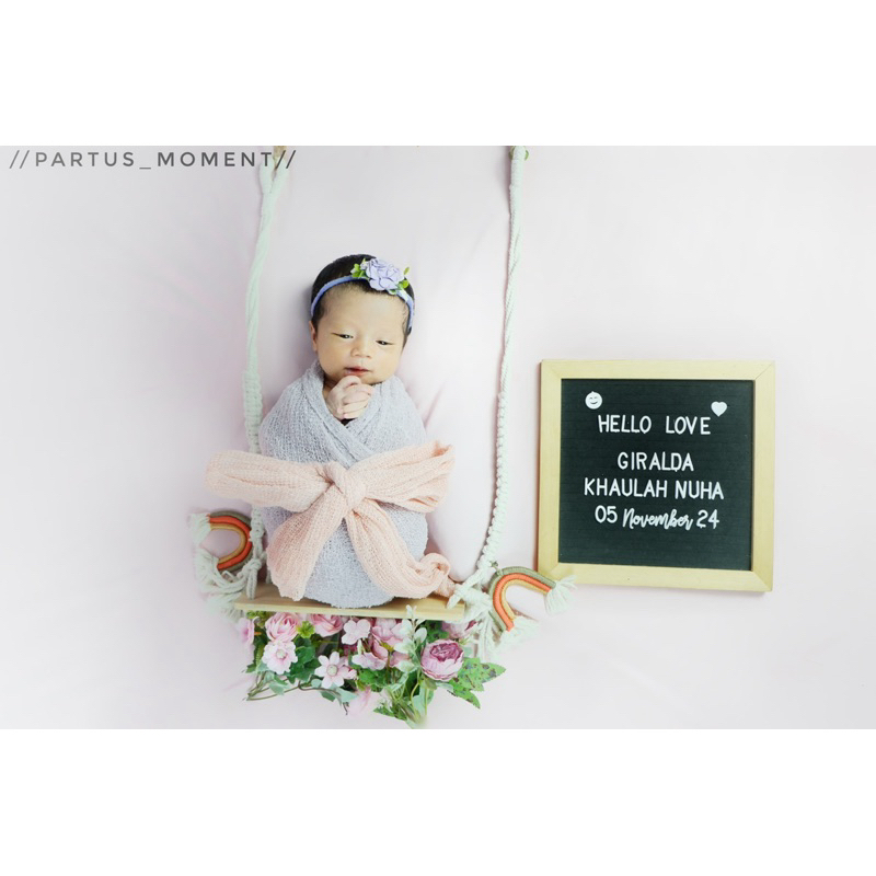 background foto bayi properti anti kusut murah