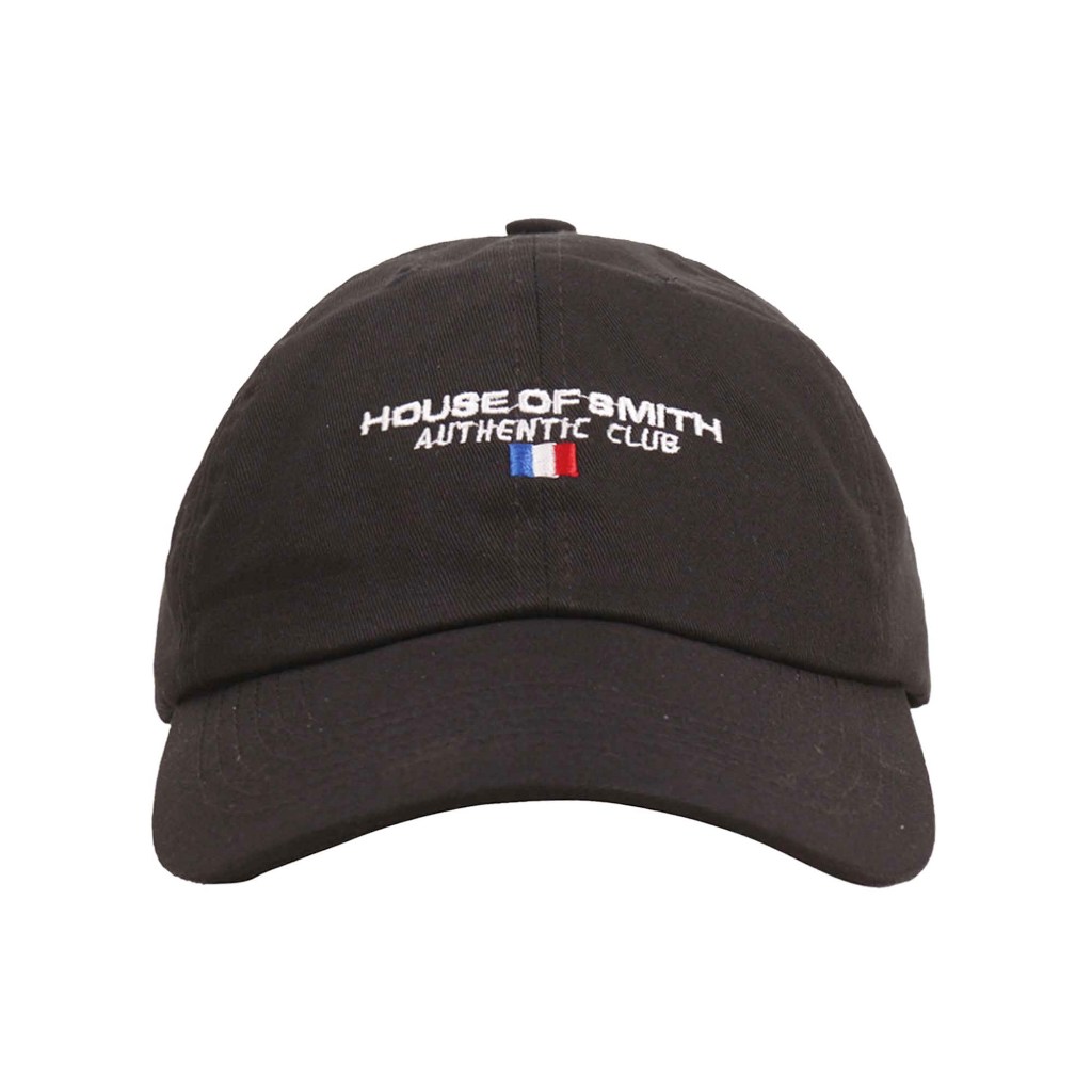 House of Smith Topi - Auth Cap Black #3 - Polo Cap hat