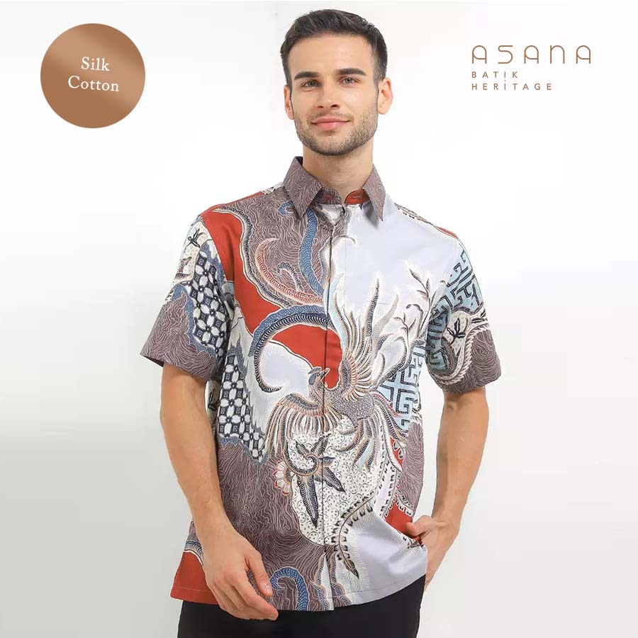 Kemeja Asana Batik Lengan Pendek Bestala - Milo