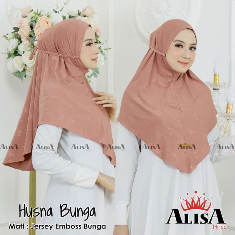 BERGO MOTIF/HIJAB BERGO/BERGO TALI/BERGO JERSEY/ALISA HIJAB ORIGINAL
