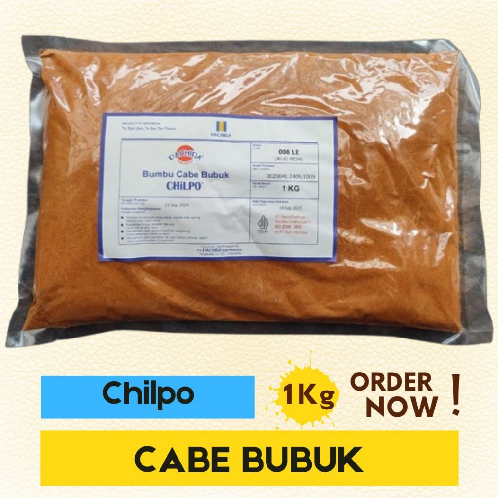 

Cabe Bubuk / Chili Powder 1 Kg