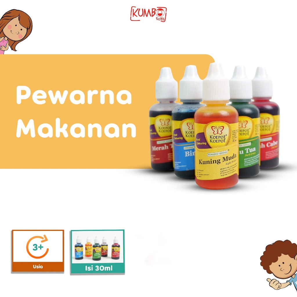 

pewarna makanan edible eatable koepoe