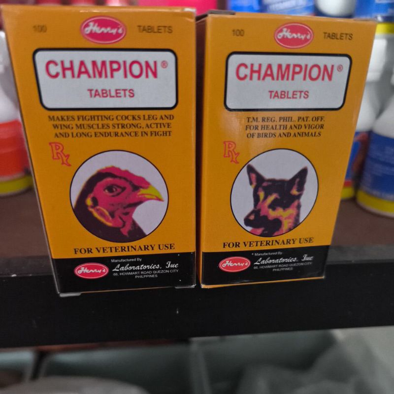 Champion Obat Vitamin Anjing Kucing kelinci ayam