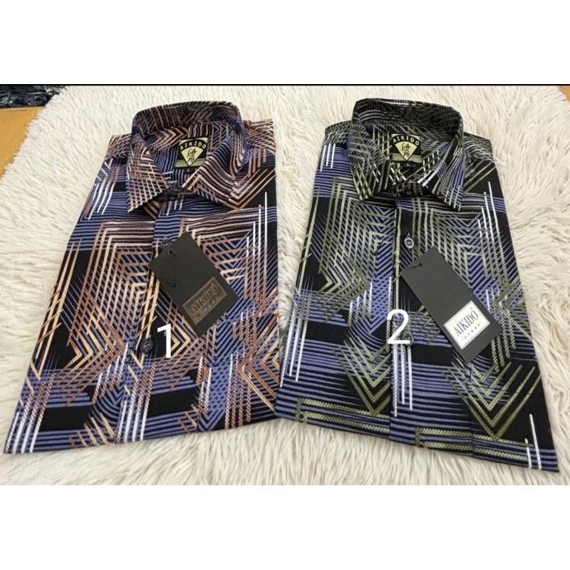 Aikido Kemeja Lengan Pendek Pria