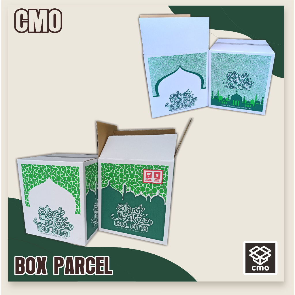 

Kardus Parcel 30x30x33 cm Kardus | Parcel | Lebaran | idul Fitri | sembako | hampers | eid mubarak | packaging lebaran
