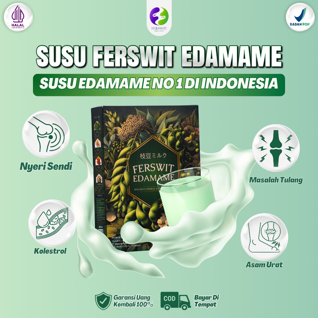 

Ferswit Susu Bubuk Edamame Jepang Pertama Di Indonesia