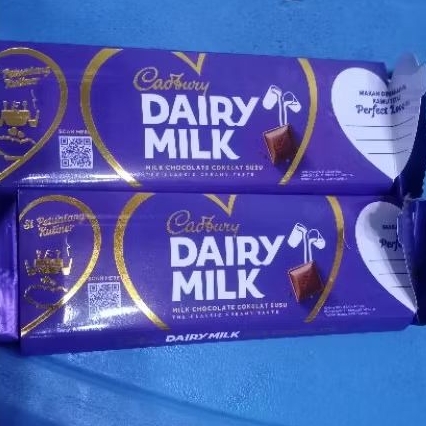 

COKLAT CADBURY DIARY MILK 62GR EDISI VALENTINE