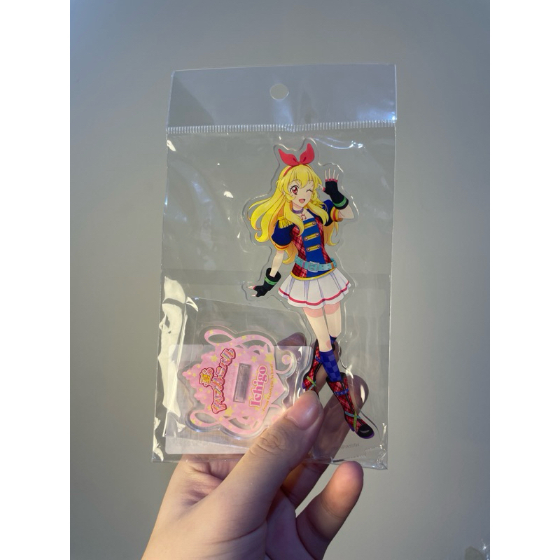 AIKATSU OFFICIAL STORE STANDEE STAND HOSHIMIYA ICHIGO ACRYLIC STAND SUMMER DORIA CARNIVAL