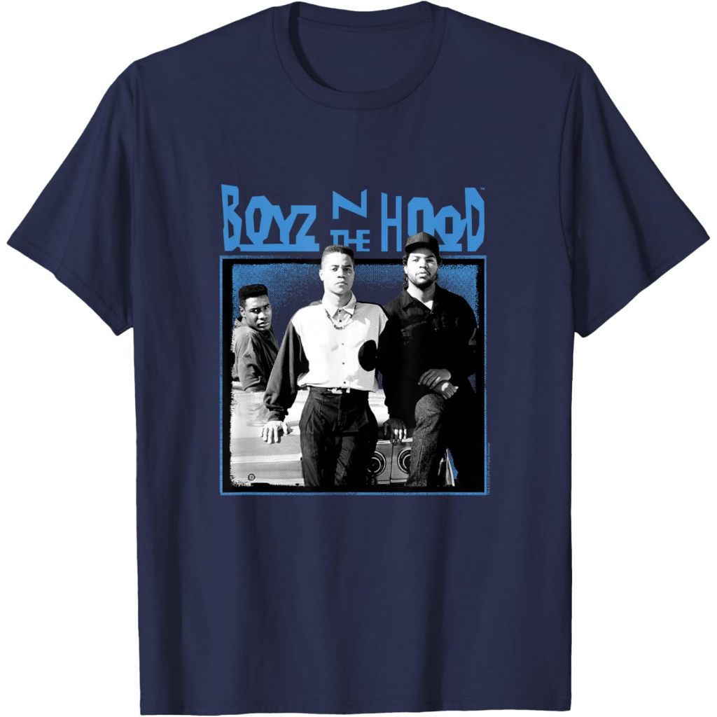Baju Kaos Band Boyz n the Hood Group with Blue Logo T-Shirt Cotton Combed 24s: Nyaman, Stylish, dan 