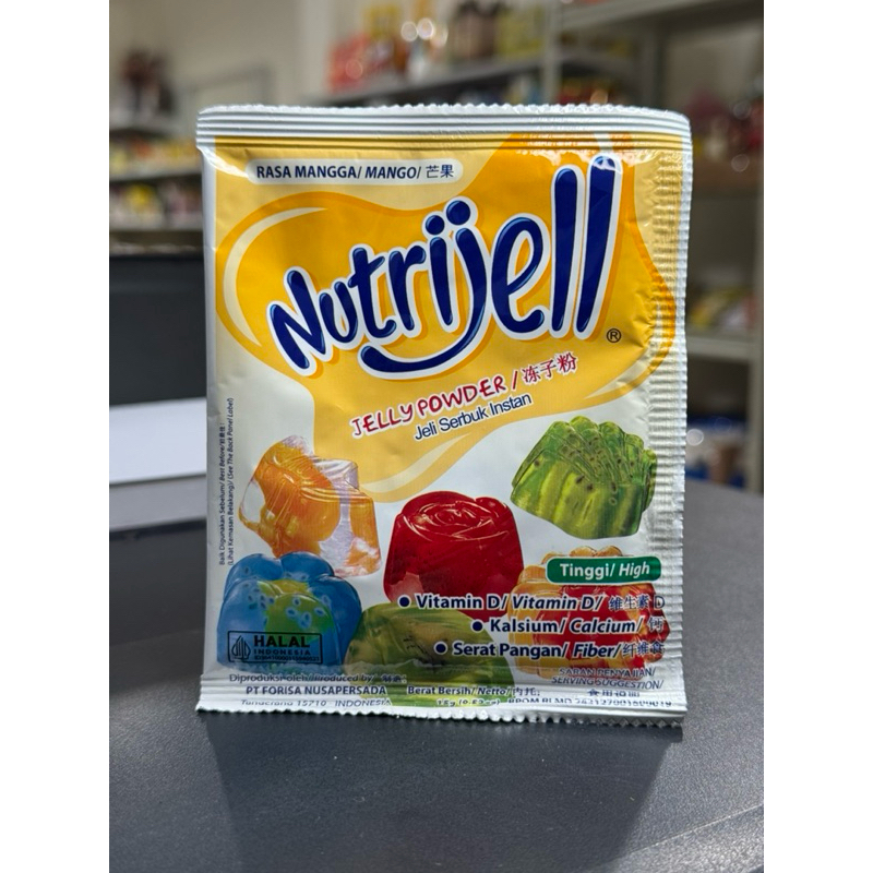 

Nutrijell Jelly powder mango / jeli rasa mangga 15gr