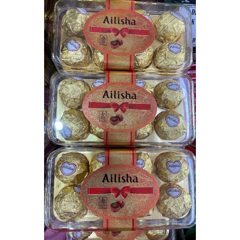 

AILISHA PEANUT CHOCOLATE 16PCS