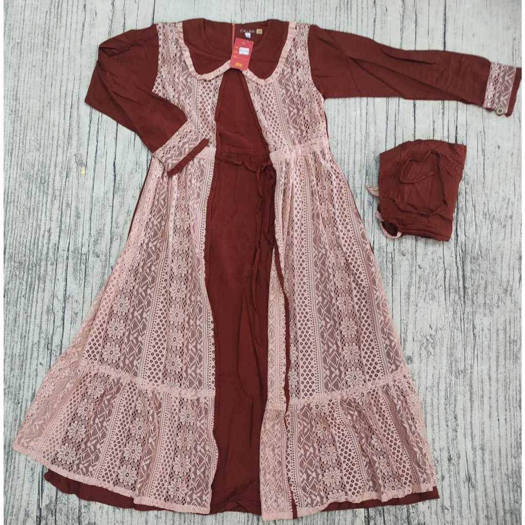 GAMIS CITRA KIDS/GAMIS ANAK TERBARU/GAMIS POLOLINEN/GAMIS BROKLAT/GAMIS BROKLT TERBARU/GAMIS REMAJA