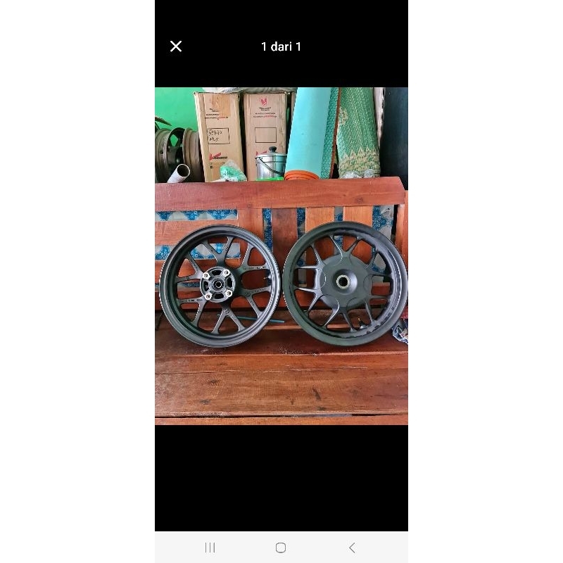 velg honda stylo160 stylo cbs original mulus bahan modif vario125 vario150