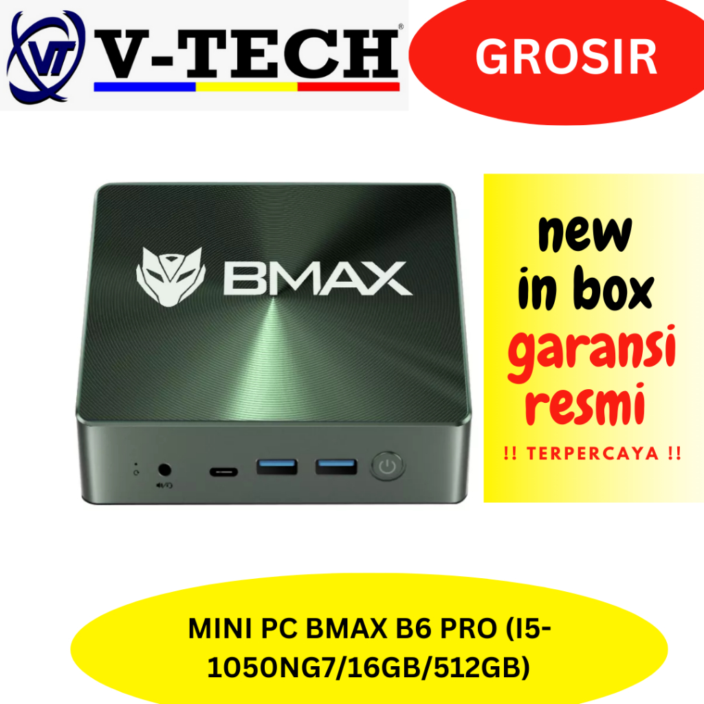 MINI PC BMAX B6 PRO (I5-1050NG7/16GB/512GB)