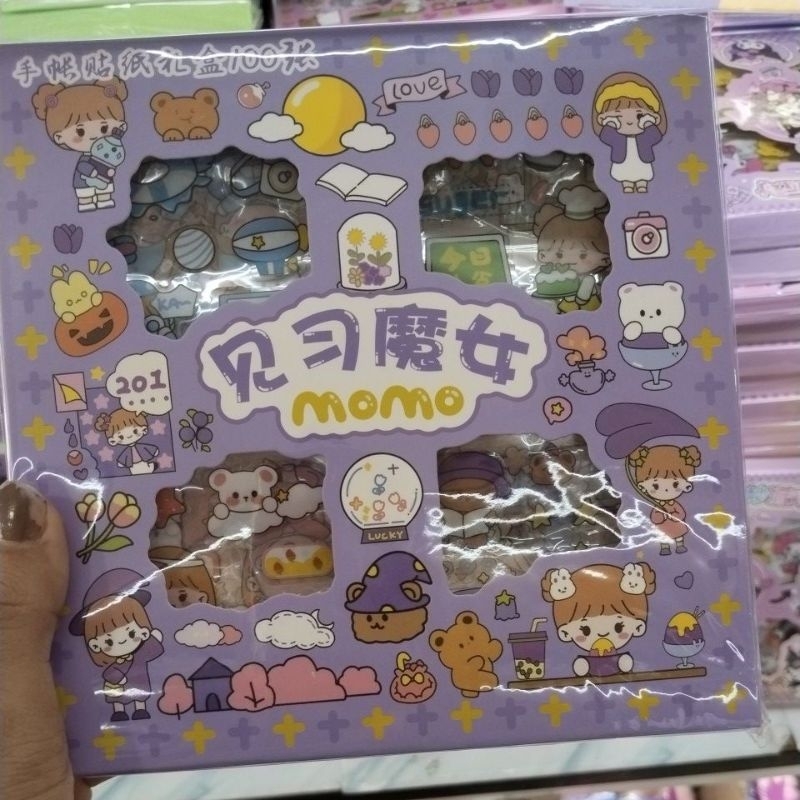 

stiker labubu,stiker kuromi,stiker momo