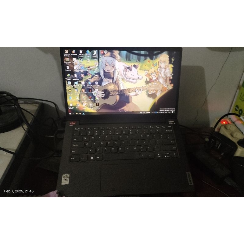 LAPTOP LENOVO V14 G2 AMD RYZEN 3 5300U 8GB 256GB SSD NVME Win10 14" FHD IPS