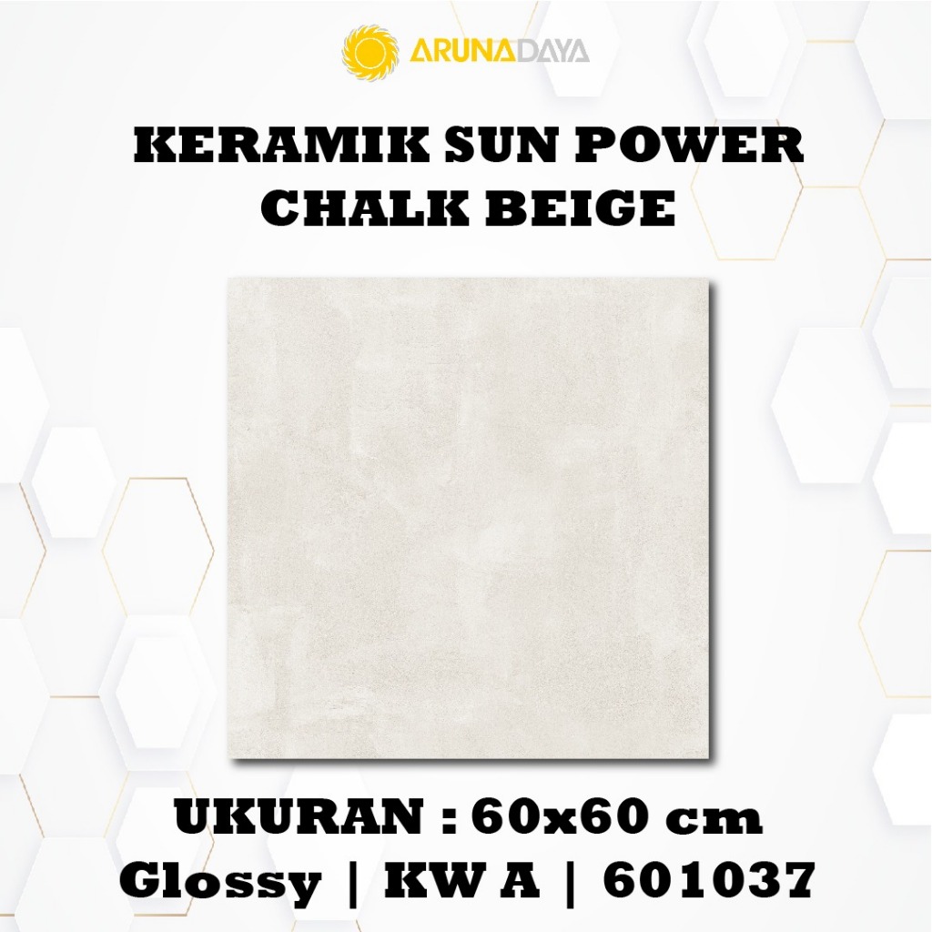 Keramik Sun Power Matt Chalk Beige Ukuran 60x60-Keramik Murah-Keramik Body Putih Sun Power