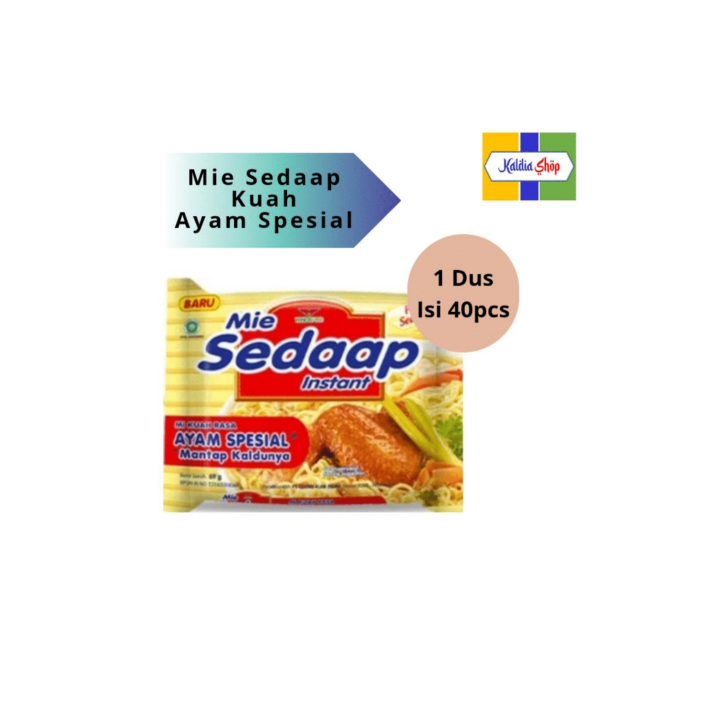 

Mie Sedaap Kuah Instant Ayam Spesial 69gr x 40