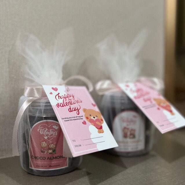 

Cookies Valentines day Triple Choco dan Almond Choco