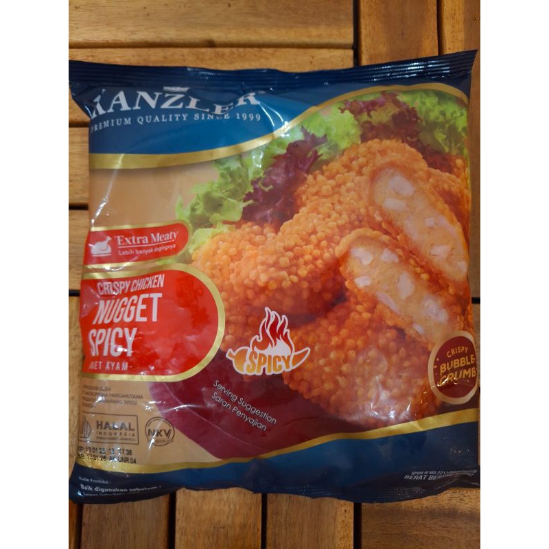 

Kanzler Crispy Chicken nuget spicy 450gr