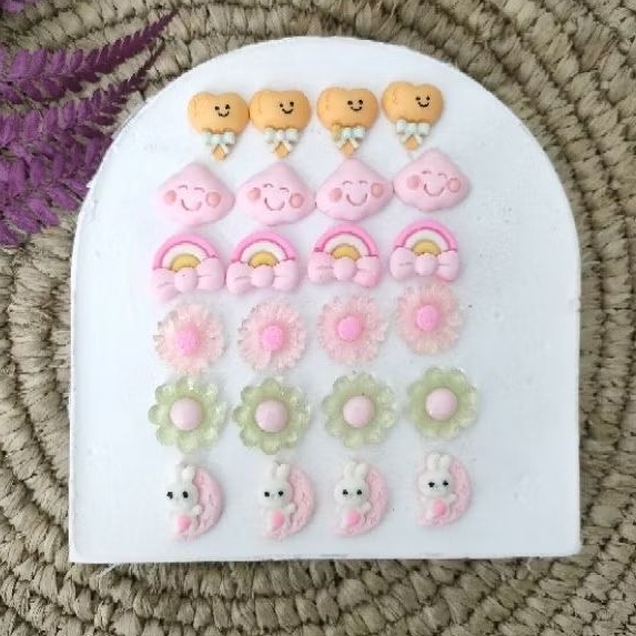 Clay karakter resin Mix 24pcs