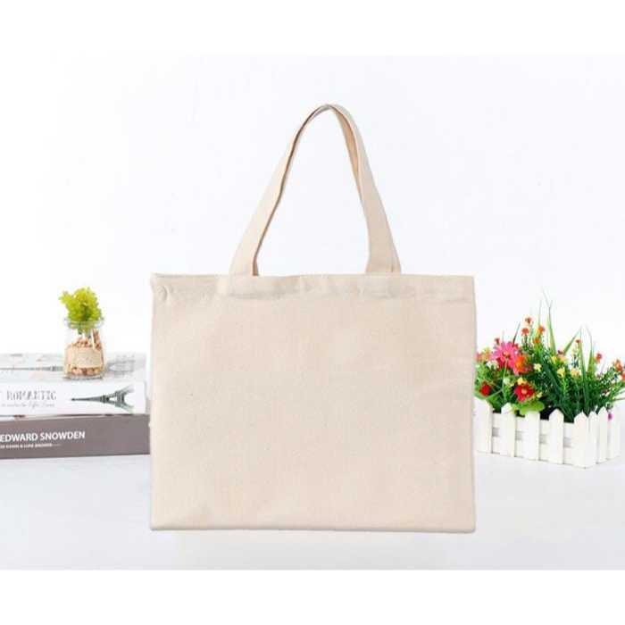 Tas Totebag Kanvas Blacu polos putih / Tas Lukis bahan kain blacu / Tas totebag blacu Premium / tote
