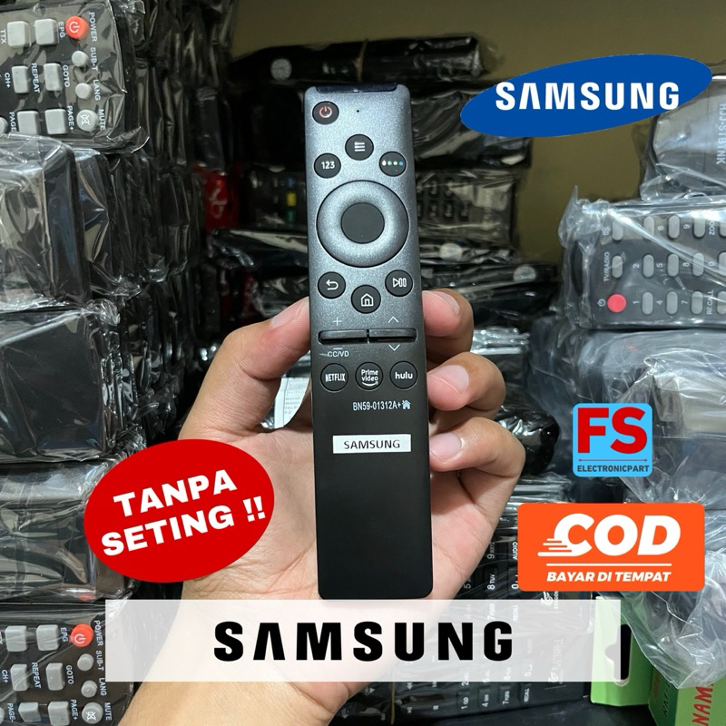 Remot Remote TV Samsung LCD/LED Smart TV BN59-01259B BN59-01259E TM1640-01260A (lengkung)