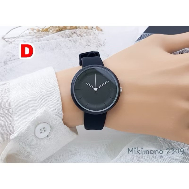 COD NEW model jam tangan wanita Mikimono 2309 original Rubber