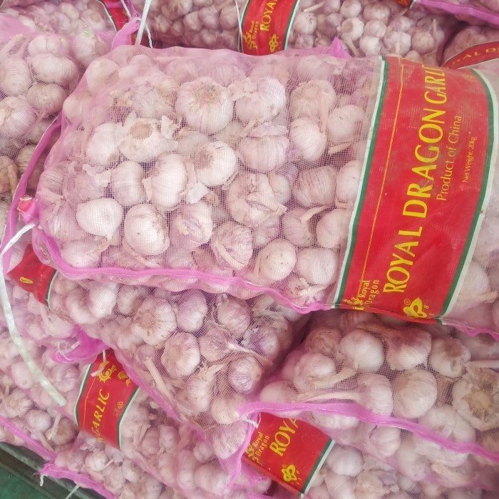 

Bawang putih honam +-20kg 1 karung harga termurah