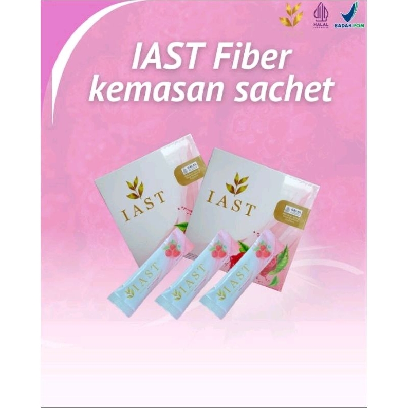 SACHET IAST FIBER 100% ORIGINAL