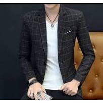 Jas Tartan Pria  /  Jas Pria Motif Kotak  /Jas Style korea / Blazer kotak/Blezer Formal pria//SETELA