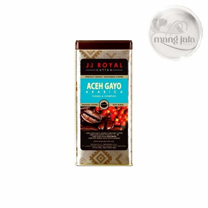 

JJ Royal Aceh Gayo Arabica Ground Tin Kopi [200 g]