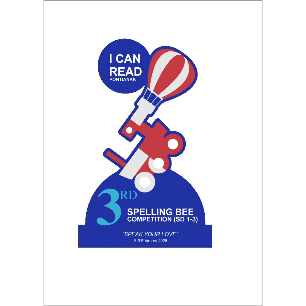 Vandel akrilik custom pola tebal 3 mm