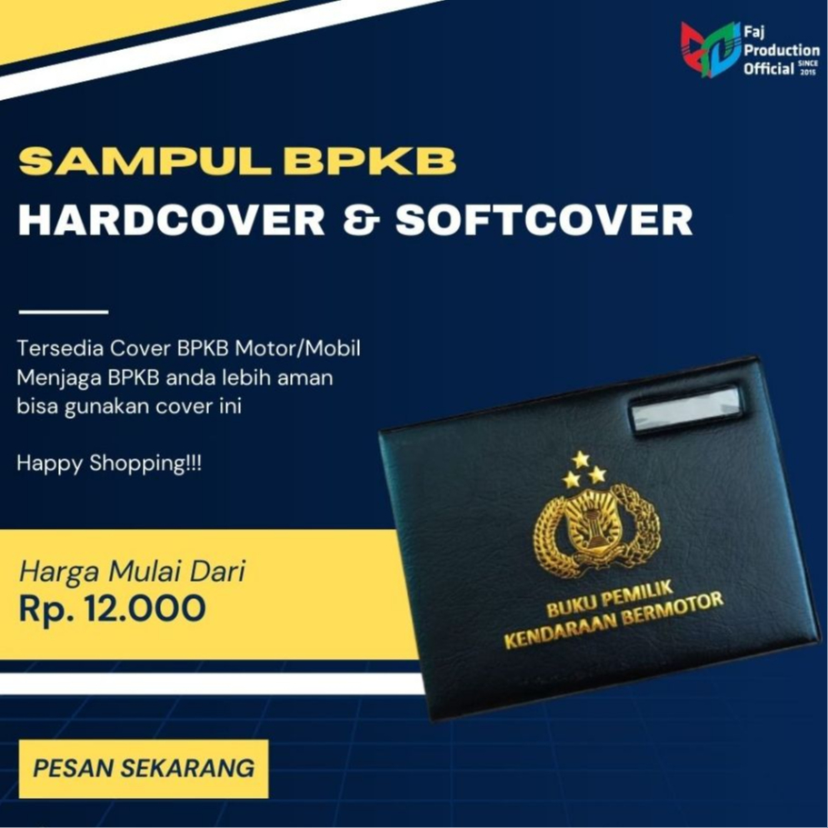 

Termurah | Sampul Buku BPKB Motor/Mobil