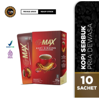 

G-Max Kopi Ginseng GMax Penambah Stamina Pria Dewasa