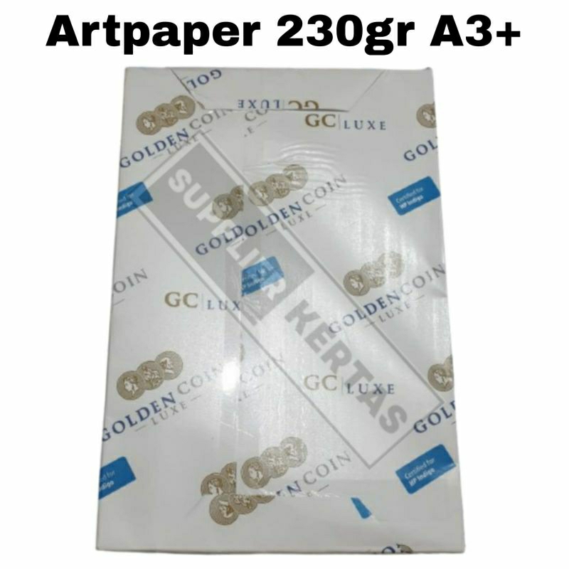 

Kertas Digital Printing 230gsm ART PAPER A3+ (325x485 mm) 1 pack isi 250 lembar