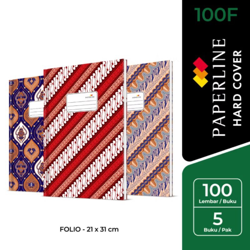 

Buku Hard Cover 100 Folio Paperline