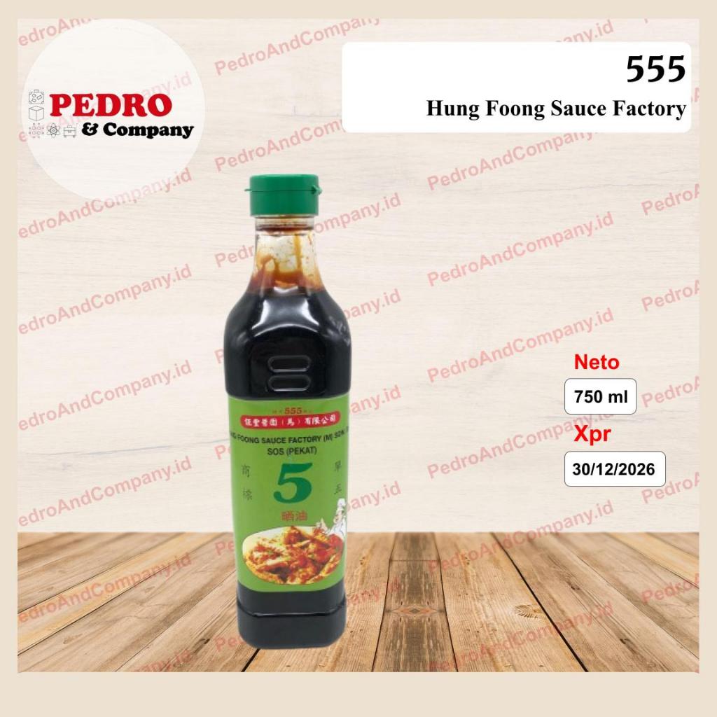 

555 Hung Foong sauce factory M SOS Pekat 750 ml - saus masak
