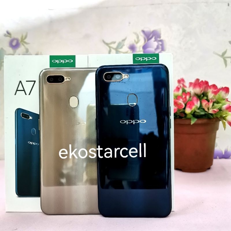 OPPO A7 4/64GB SECOND RESMI ORIGINAL