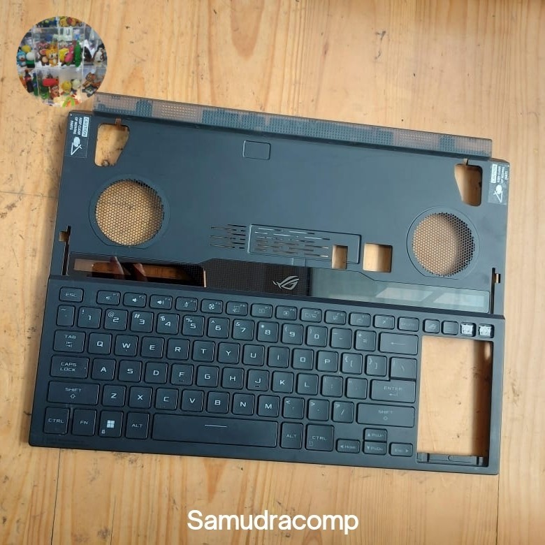 Palmrest Keyboard ASUS ROG Zephyrus Duo 16 GX650 GX650R GX650RM GX650RW Keyboard Test Error Tanpa Ga