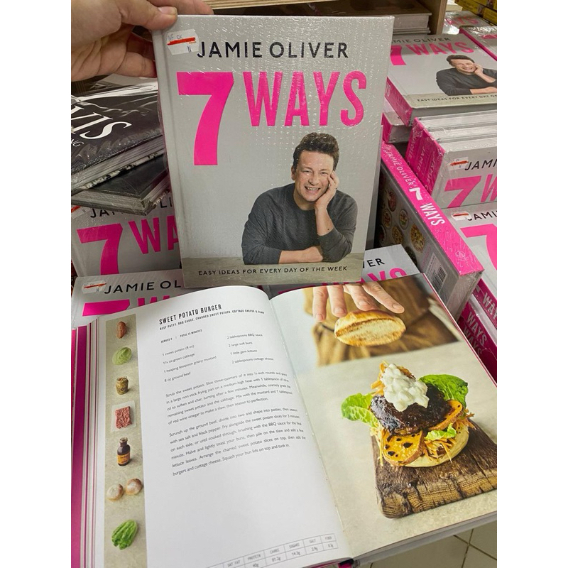 BIG BAD WOLF BOOKS | 7 Ways Jamie Oliver Easy Ideas For Every Day of The Week - Buku Cooking Import 