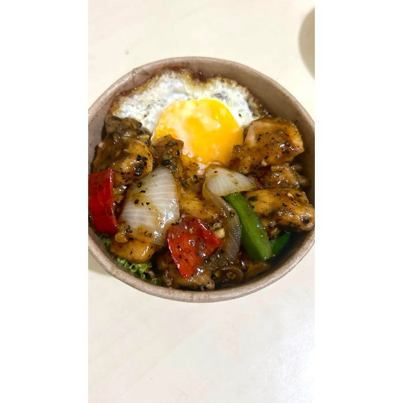 

Ricebowl Ayam Lada Hitam