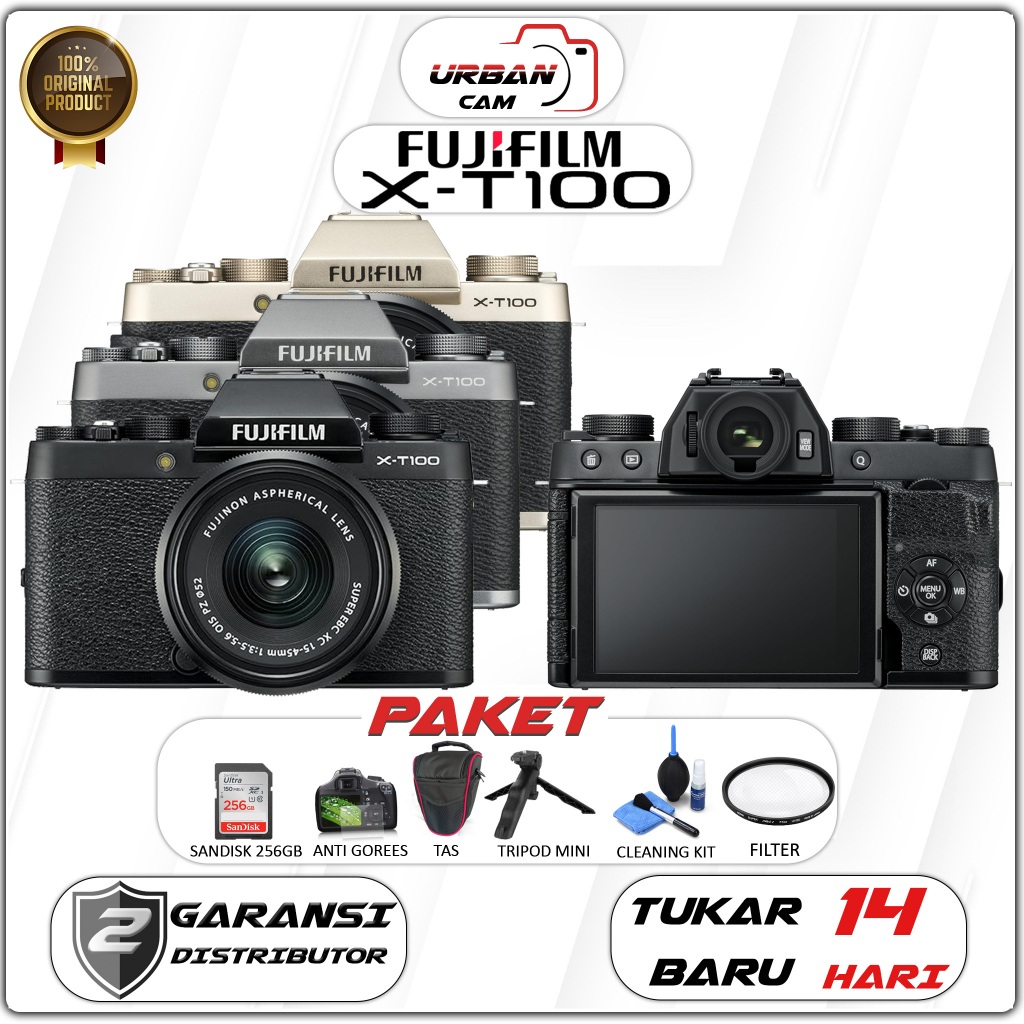 FUJIFILM X-T100 KIT 15-45MM / FUJIFILM XT100 / FUJIFILM X T100 / FUJIFILM X T100 BODY