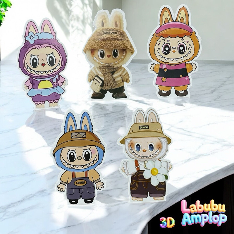 

Amplop 3D Labubu Premium Besar dan Tebal | isi 5 Motif Berbeda
